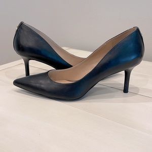 Ralph Lauren, black pointy toe pumps, 2 3/4” heels